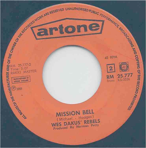 télécharger l'album Wes Dakus' Rebels - Casting My Spell Mission Bell