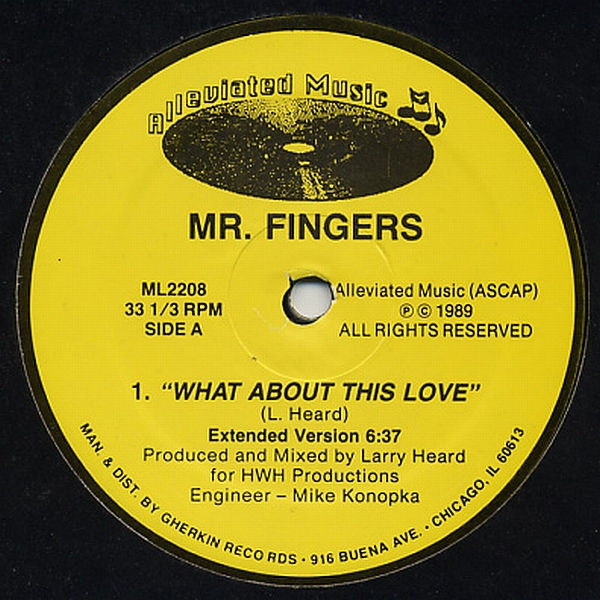 Mr. Fingers - What About This Love | Releases | Discogs