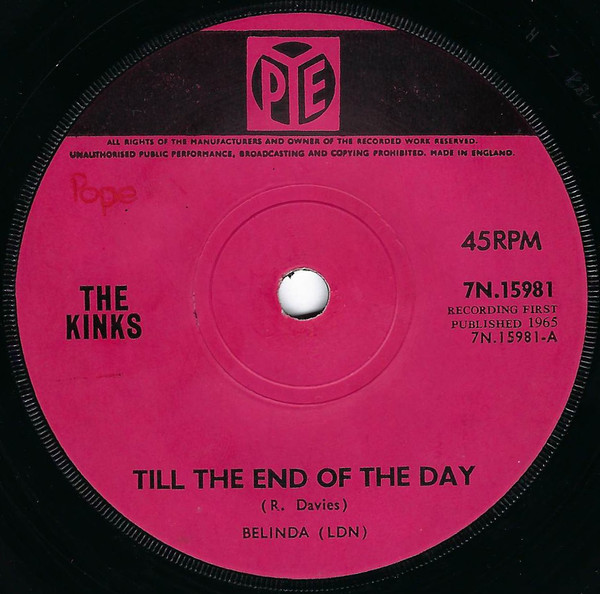 The Kinks - Till The End Of The Day | Releases | Discogs