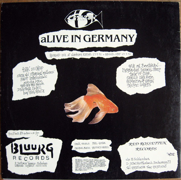 last ned album Citizen Fish - Live Fish