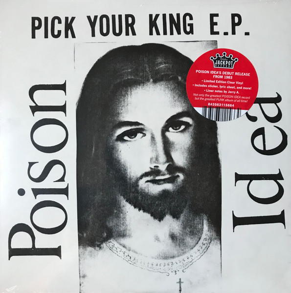 POISON IDEA メタルピンバッジ pick your king ポイズン・アイディア / black flag dead kennedys verbal abuse offenders d.r.i.