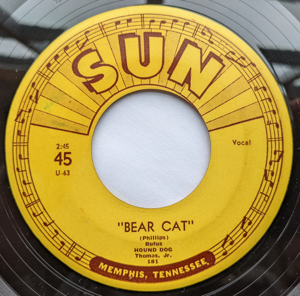 Rufus Thomas – Bear Cat / Walking In The Rain (1953, Vinyl) - Discogs