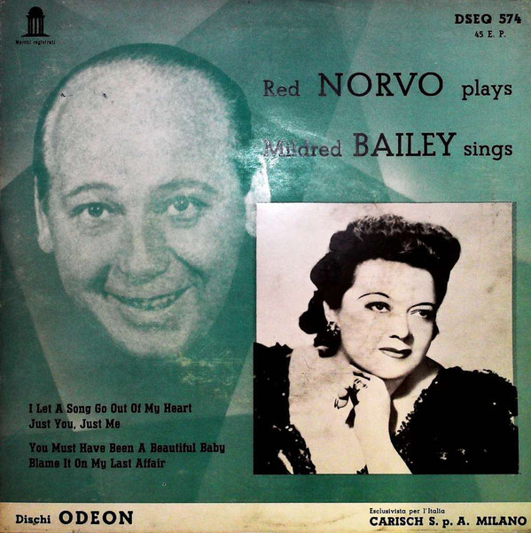 ladda ner album Red Norvo Mildred Bailey - Red Norvo Plays Mildred Bailey Sings