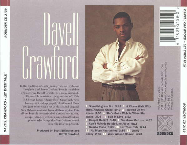 baixar álbum Davell Crawford - Let Them Talk