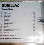 Cover of Demon Days, 2005, CDr