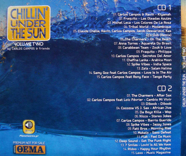lataa albumi Various Carlos Campos - Chillin Under The Sun Volume Two