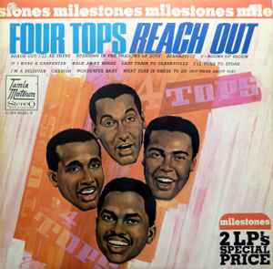 Four Tops - Four Tops Reach Out / Four Tops Live album cover