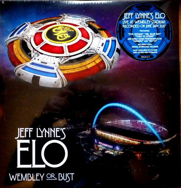 Jeff Lynne's ELO – Wembley Or Bust (2017, CD) - Discogs