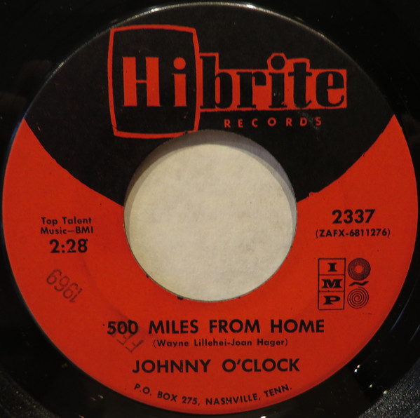 baixar álbum Johnny O'Clock - Only A Hobo