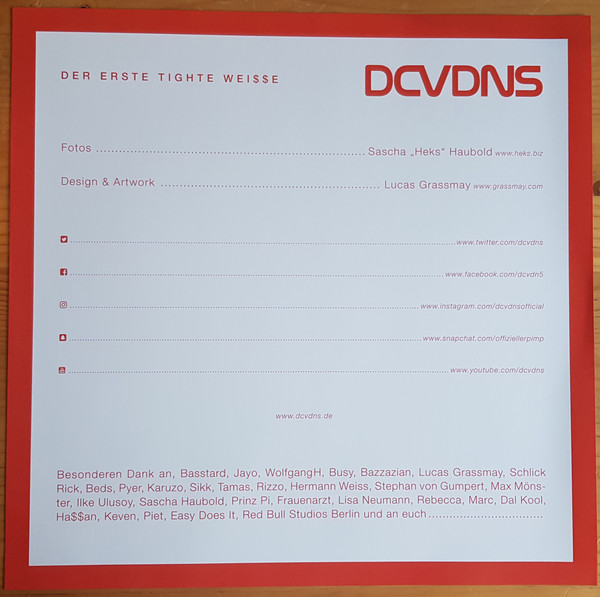 Album herunterladen DCVDNS - Der Erste Tighte Weie
