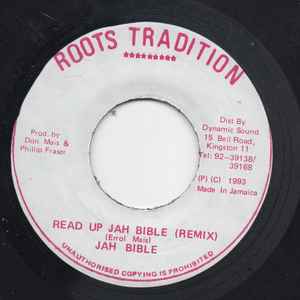 Jah Bible - Read Up Jah Bible (Remix) album cover