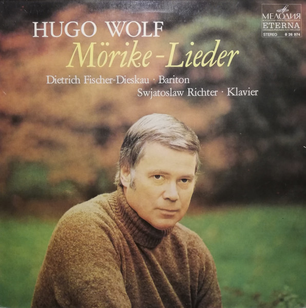 Dietrich Fischer-Dieskau & Sviatoslav Richter Morike Lieder Hugo Wolf 