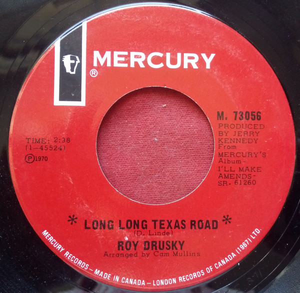 last ned album Roy Drusky - Long Long Texas Road Emotion Devotion