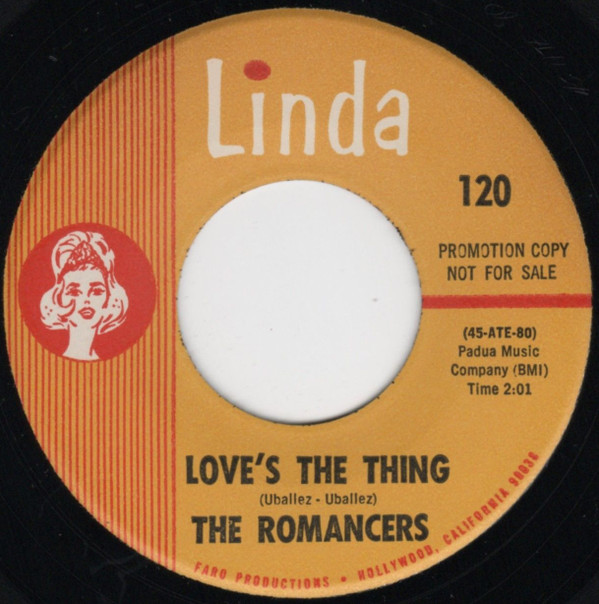 baixar álbum Download The Romancers - Loves The Thing album