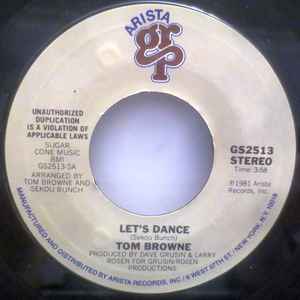 Tom Browne - Let's Dance / I Know album cover