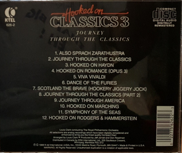 baixar álbum Louis Clark The Royal Philharmonic Orchestra - Hooked On Classics 3 Journey Through The Classics