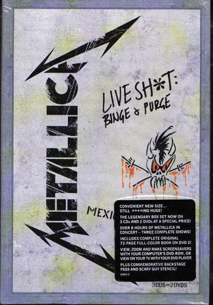 Metallica – Live Shit: Binge & Purge (2003, Box Set) - Discogs