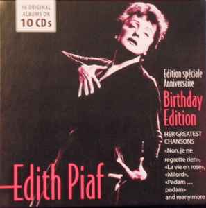 Edith Piaf - Edition Spéciale Anniversaire * Birthday Edition album cover