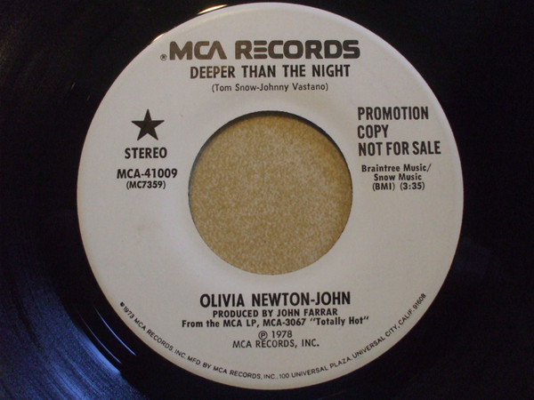 Olivia Newton-John - Deeper Than The Night | Releases | Discogs