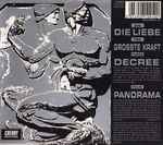Cover of Die Liebe - Grosste Kraft - Decree - Panorama, 1989, CD