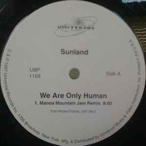 Sunland - We Are Only Human album cover
