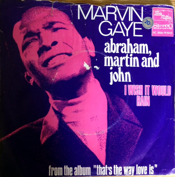 Marvin Gaye – Trouble Man (1972, Hollywood, Vinyl) - Discogs