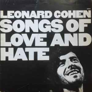 Leonard Cohen - Songs Of Love And Hate album cover