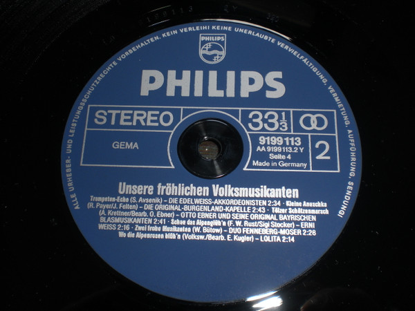 descargar álbum Various - Unsere Fröhlichen Volksmusikanten