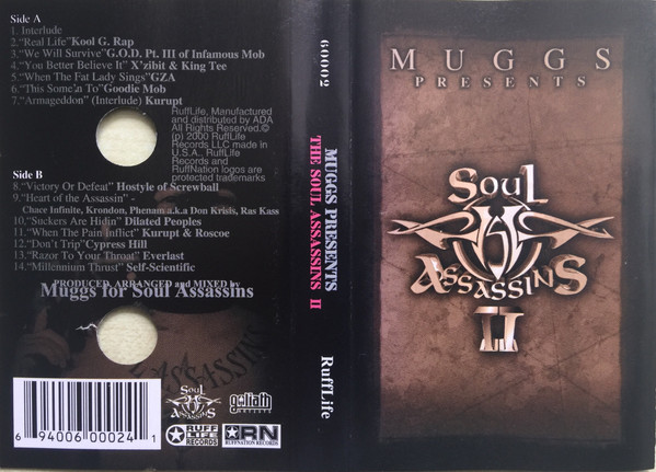 Muggs – Soul Assassins II (2000, Cassette) - Discogs