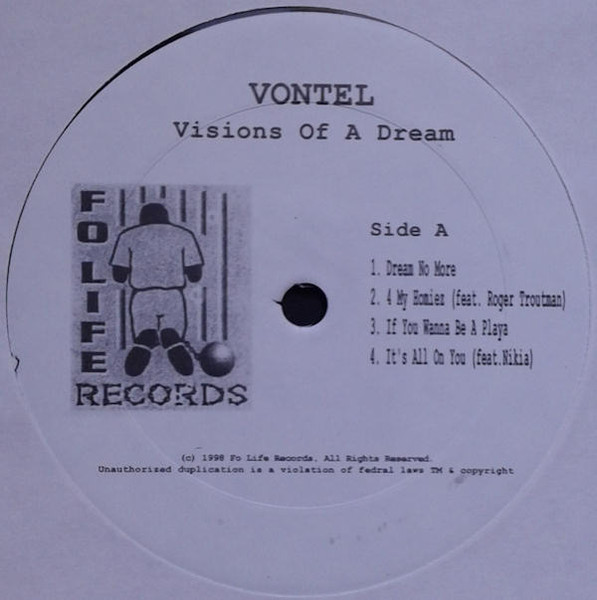 Vontel – Vision Of A Dream (1998, Vinyl) - Discogs
