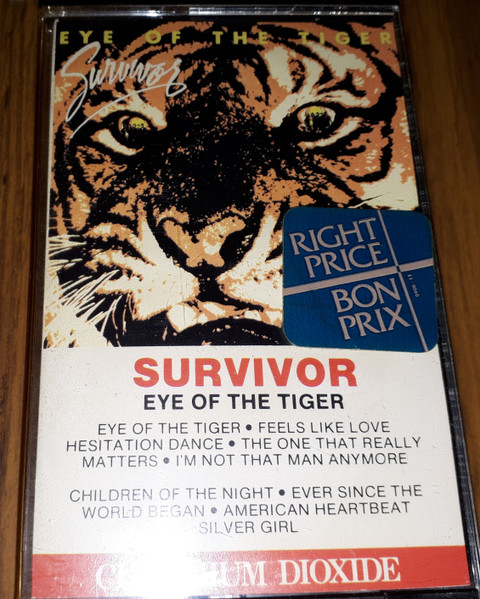 Survivor, Eye Of The Tiger, Cassette (Album)