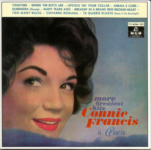 lataa albumi Connie Francis - More Greatest Hits A Paris