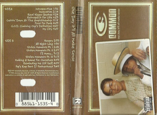 Common – One Day It'll All Make Sense (1997, Cassette) - Discogs