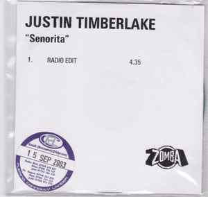 Justin Timberlake - Senorita album cover