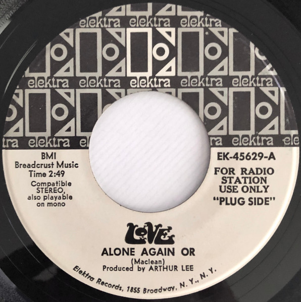 Love – Alone Again Or (1968, Vinyl) - Discogs