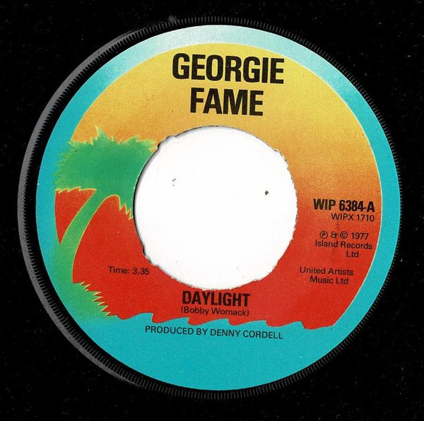 Georgie Fame – Daylight (1977, Vinyl) - Discogs