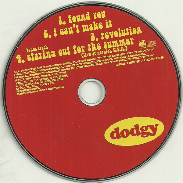 last ned album Dodgy - Found You