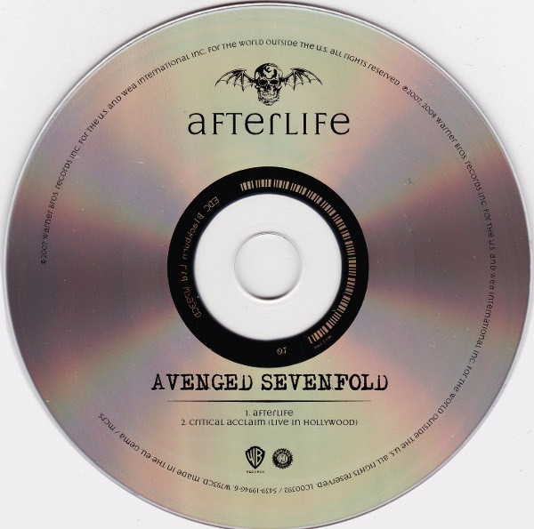 Avenged Sevenfold – Afterlife (2008, CD) - Discogs