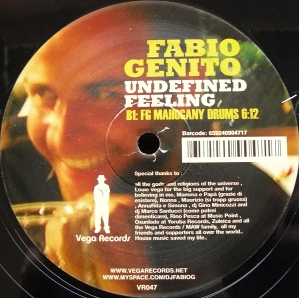 ladda ner album Fabio Genito - Undefined Feeling