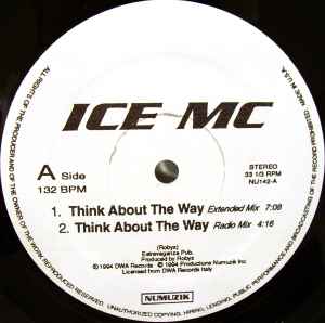 ICE MC - Think About The Way / The Rhythm Of The Night album cover