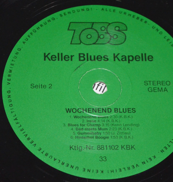 ladda ner album Keller Blues Kapelle - Wochenendblues
