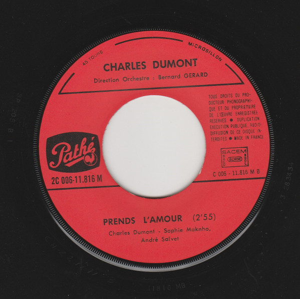 télécharger l'album Charles Dumont - Ce Soir Il Neige Prends Lamour