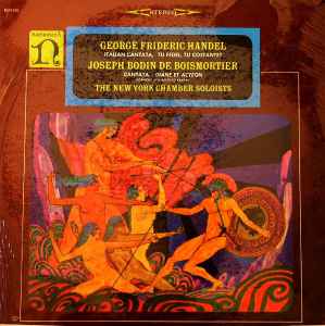 Joseph Bodin de Boismortier - Kantate "Tu Fedel, Tu Costante?" / Kantate " Diane Et Acteon" album cover