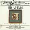 Brahms* - Concierto Para Violín Y Orquesta En Re Mayor, Op. 77 / Obertura Trágica, Op. 81