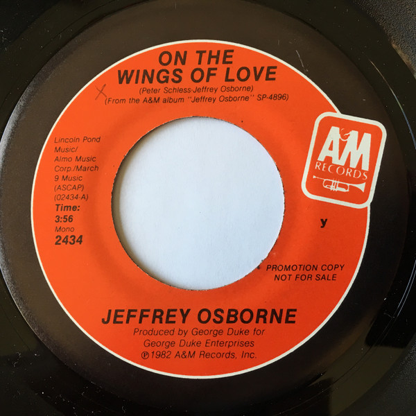 Jeffrey Osborne Quote: “Only the two of us together flying high upon the  wings of love.”