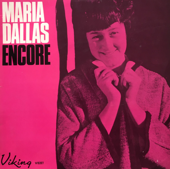 Maria Dallas – The Second Album (1966, Vinyl) - Discogs