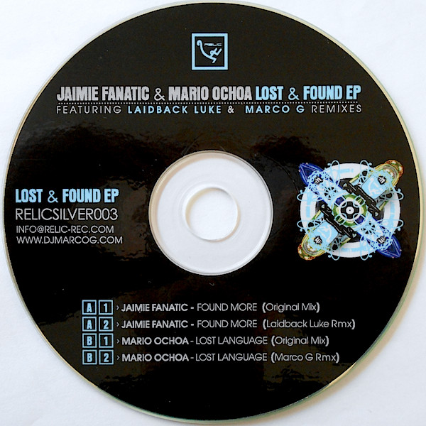 lataa albumi Jaimie Fanatic & Mario Ochoa - Lost Found EP