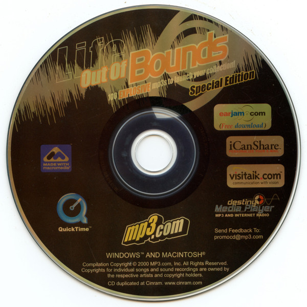 Life Out Of Bounds (2000, MP3, CD) - Discogs