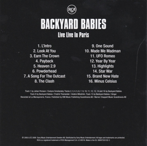 ladda ner album Backyard Babies - 3 Original Album Classics