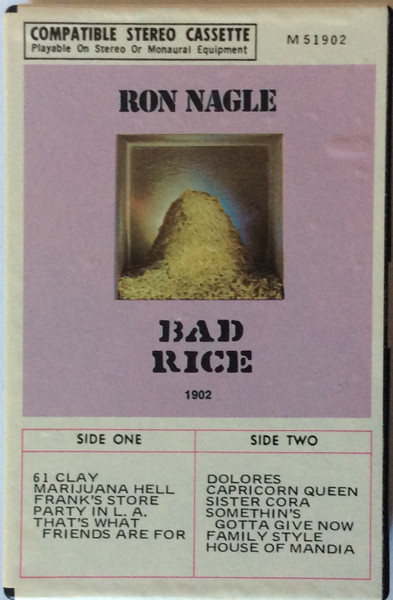 Ron Nagle – Bad Rice (1970, Gatefold, Vinyl) - Discogs